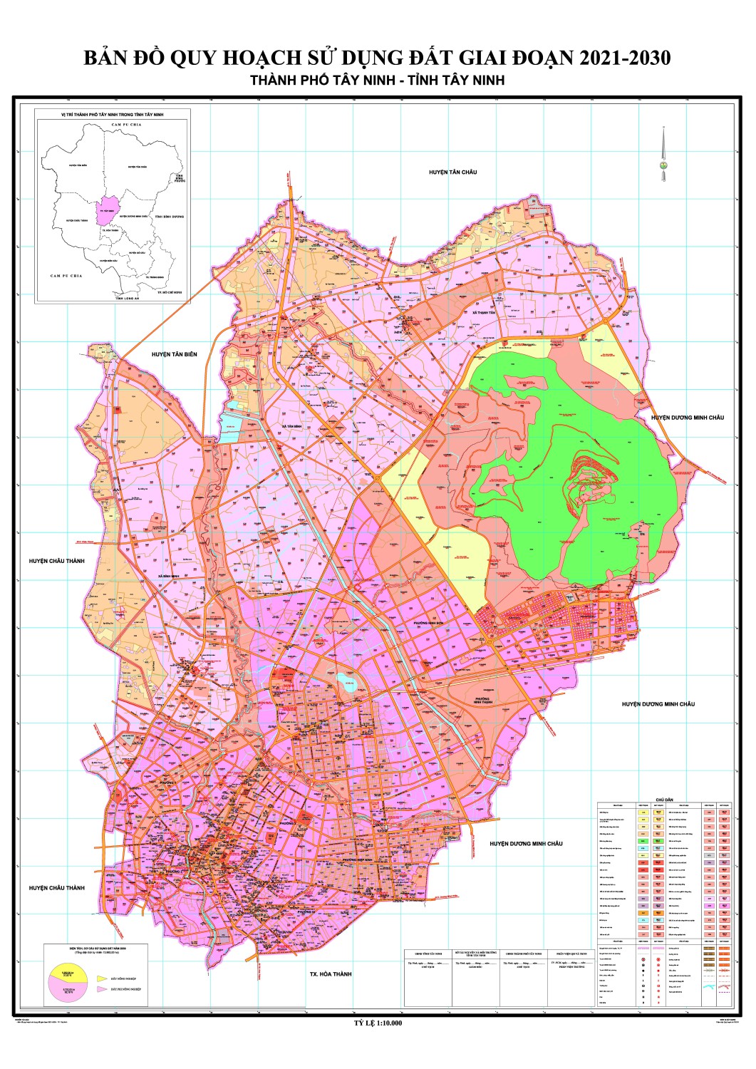 Bản đồ quy hoạch tỉnh Tây Ninh